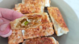 Жареные дамплинги с чапче!!! Китайский ужин дома за 5 минут!