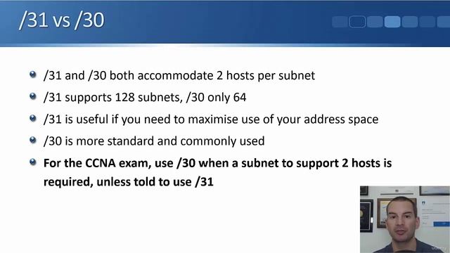 8.4 Subnetting Class C Networks And VLSM