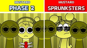 INCREDIBOX 🌭🟡 | SPRUNKSTERS MUSTARD vs PH2! 💛🔥 ГОРЧИЧНАЯ РЕВОЛЮЦИЯ! #сезонконтентаRUTUBE