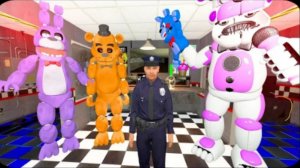 АНИМАТРОНИКИ ПУГАЮТ ОХРАННИКА FNAF 1 ﹥ Garry's Mod