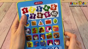 337974 Игрушка-планшет Азбукварик музыкальный с обучающими играми