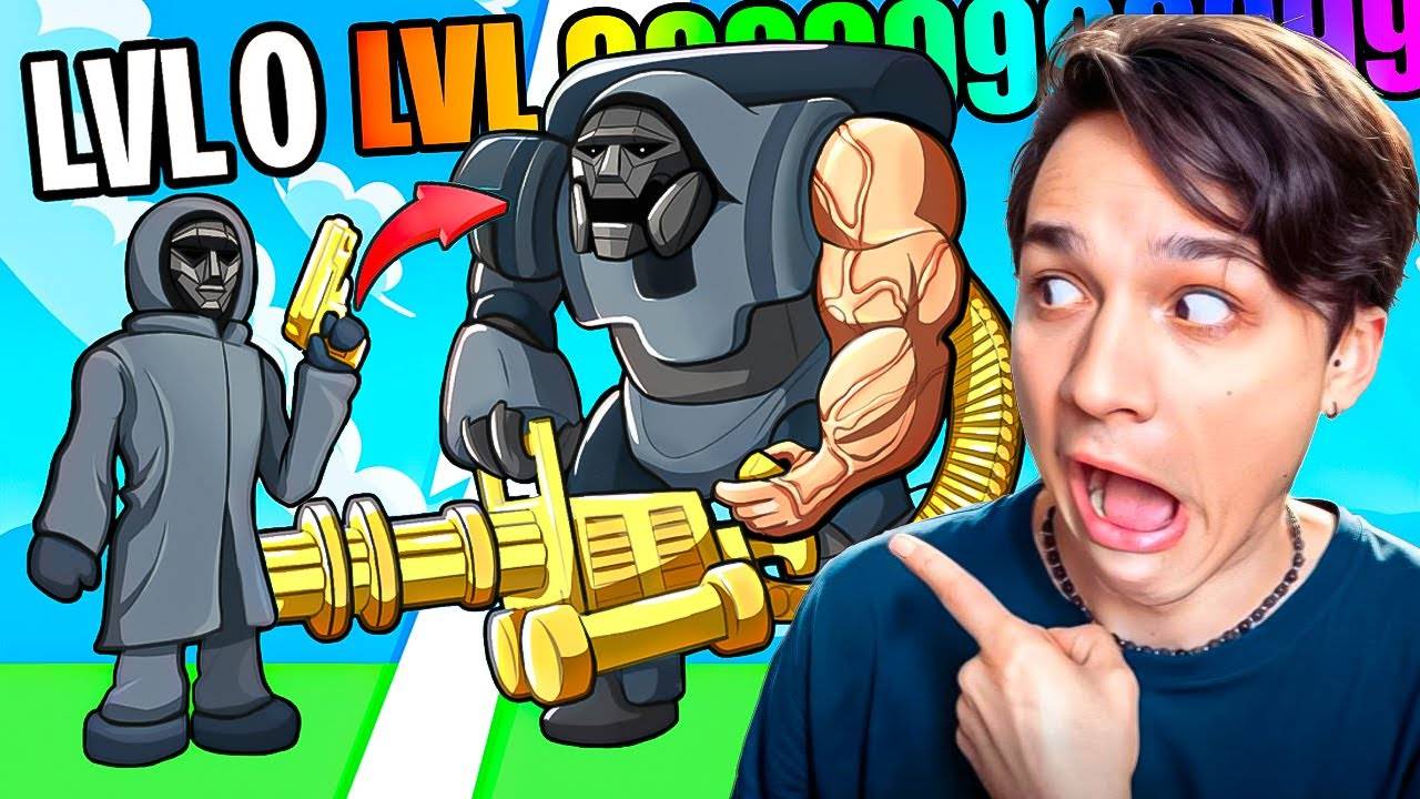 [Holy Baam] ПРОКАЧАЛ СВОЕГО ФРОНТМЕНА ДО МАКСИМАЛЬНОГО УРОВНЯ В SQUID EVOLUTION ROBLOX!