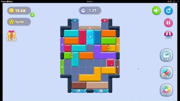 Block Jam или Color Block Jam прохождение Уровень 193