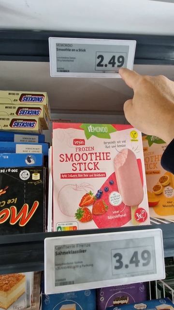 Очень вкусное Мороженое в Лидыл ПОПРОБУЙ. #lidl #Germany #eis #me смотреть онлайн