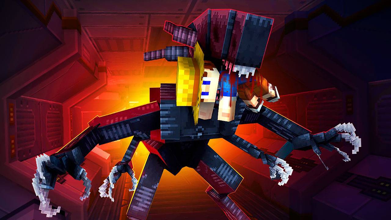 ЭТОТ ПРИШЕЛЕЦ НЕ ДАСТ МНЕ ВЫЖИТЬ В МАЙНКРАФТ... смотреть онлайн