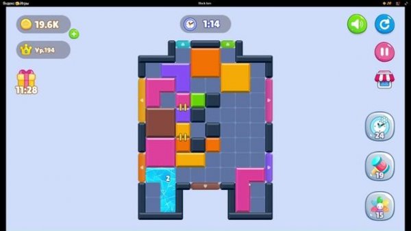 Block Jam или Color Block Jam прохождение Уровень 194