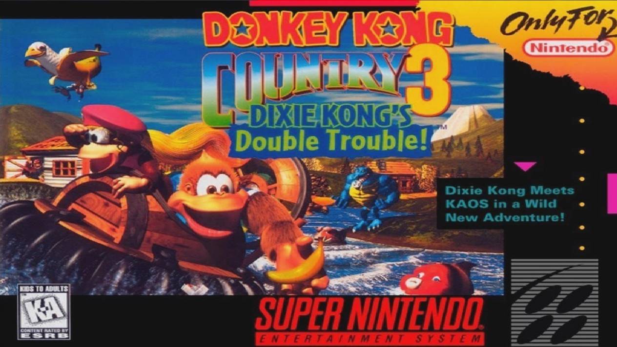 Donkey Kong Country 3 - Dixie Kong's Double Trouble (SNES) Полное прохождение смотреть онлайн