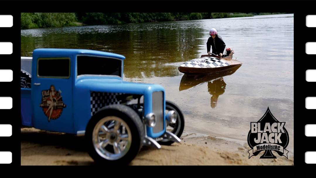 Black Jack  от ModelistRC Брянск глиссер для джентельменских гонок rc
