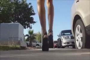 Шаффл на каблуках