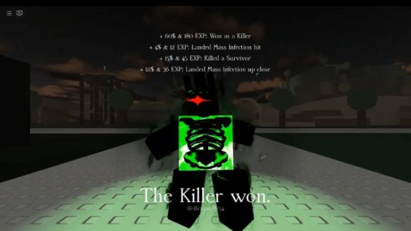 Играю за 1x1x1x1 в Forsaken