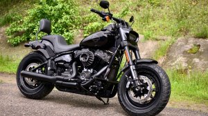 2019 Harley-Davidson Fat Bob (FXFBS / Softail) | Vivid Black
