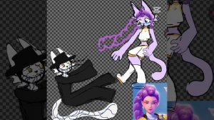 нарисовала арт по поп охотницы на демонов тг канал в описании