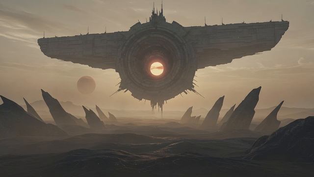 THE GATE Dark Dystopian Ambient Alien World Soundscape Dystopian Ambience, Background