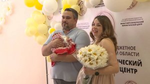 В перинатальном центре прошла торжественная выписка малышей