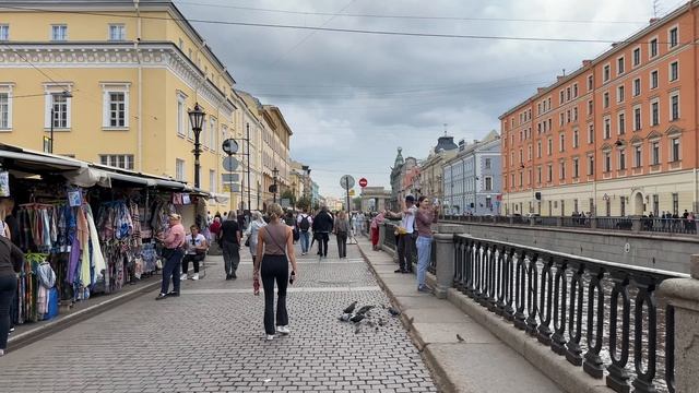Санкт-Петербург 🇷🇺 [4К] Пешие прогулки по городу смотреть онлайн