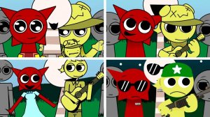 В Incredibox снова появились Спрунки, но ТОЛЬКО Мруна, Вайрум и Мард в разных модах