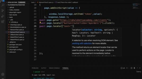 How to intercept Network request calls with Playwright - Example demo