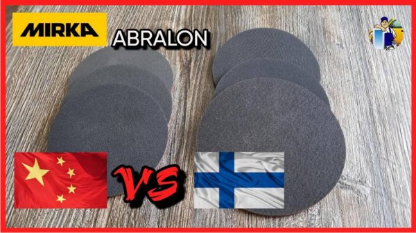 Как отличить китайский Abralon от оригинала. Мы в telegram: Реставрация стекла https://t.me/bez_linz