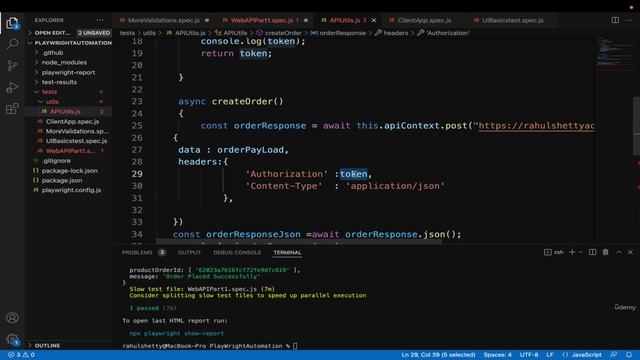Refactor API calls from utils folder and isolate from Web test logic смотреть онлайн