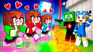 😨 ЗАЩИЩЁННАЯ БАЗА ПРОТИВ 100 БЕЗУМНЫХ ФАНАТОК в МАЙНКРАФТ!