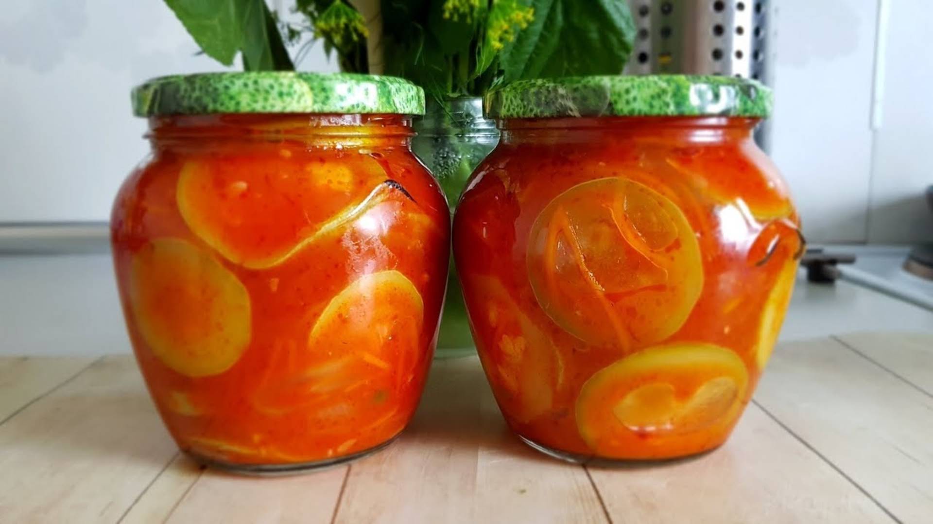 Открыли банку и АХНУЛИ как вкусно! Вкусный салат из Кабачков на зиму. смотреть онлайн