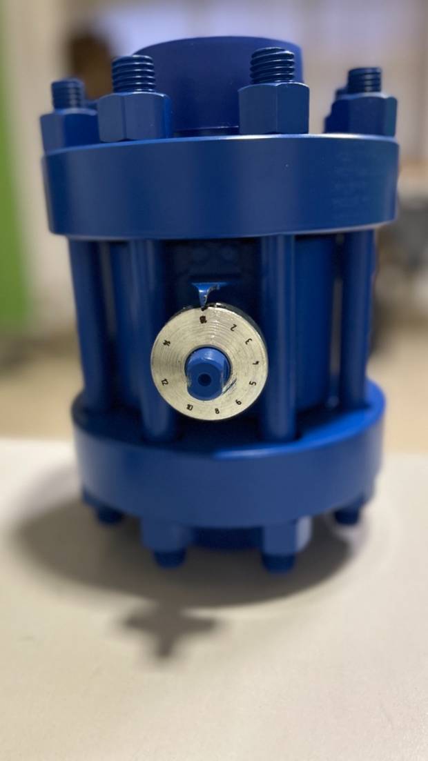 Штуцер дискретный фланцевый  ШДФ-10М-2/40 с комплектом ответных фланцев КОФ 89,5