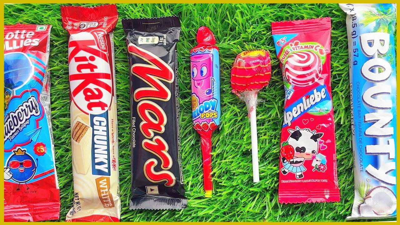 Мультики для малышей. Мультики конфетки для деей. Сладкие киндер сюрпризы, шоколадки и чупа чупсы смотреть онлайн