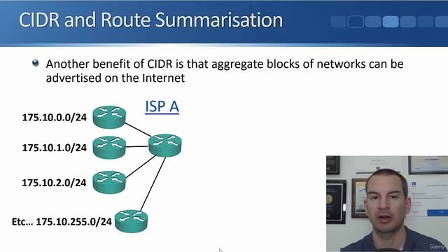 8.2 CIDR Classless Inter-Domain Routing