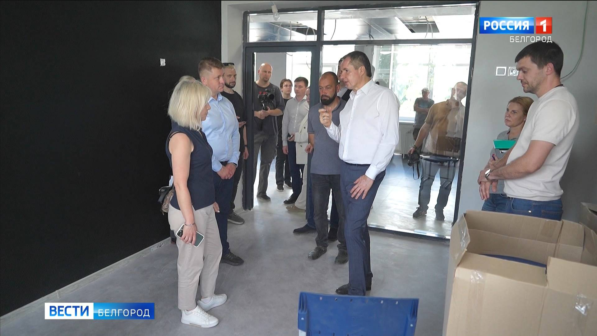 Вячеслав Гладков проинспектировал ход капремонта школ Белгорода смотреть онлайн