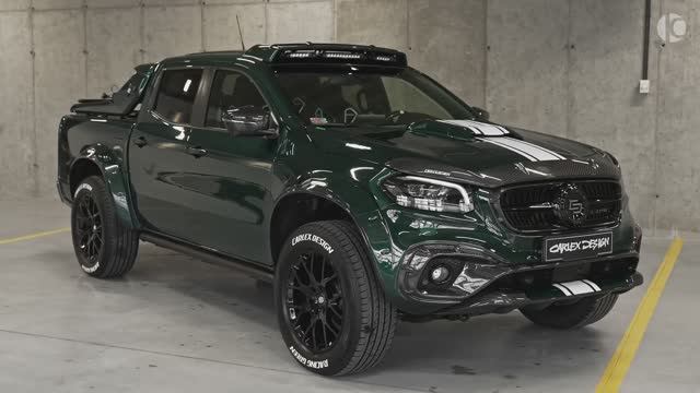 Mercedes X Class Racing Green Edition — Дикий пикап от Carlex Design