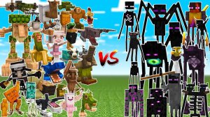 ВСЕ ИТАЛЬЯНСКИЕ БРЕЙНРОТЫ ПРОТИВ ВСЕХ ЭНДЕРМАНОВ МАЙНКРАФТ!