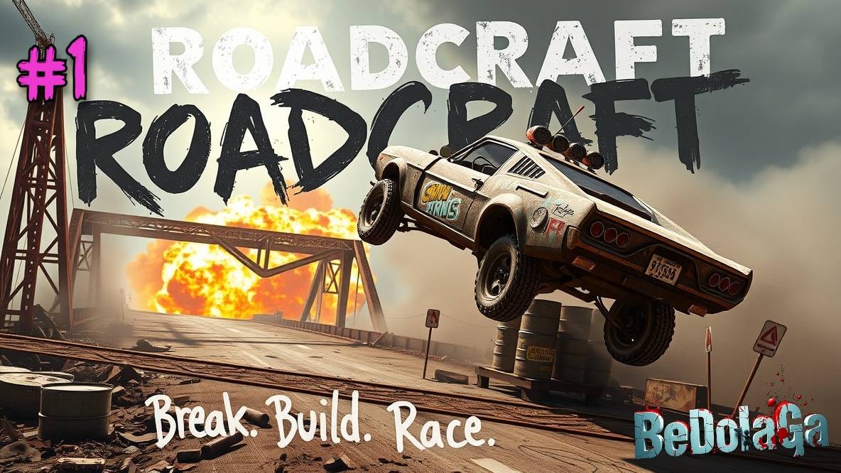 RoadCraft #1 — Ломай, Строй, Гоняй! Полный Обзор на Русском смотреть онлайн