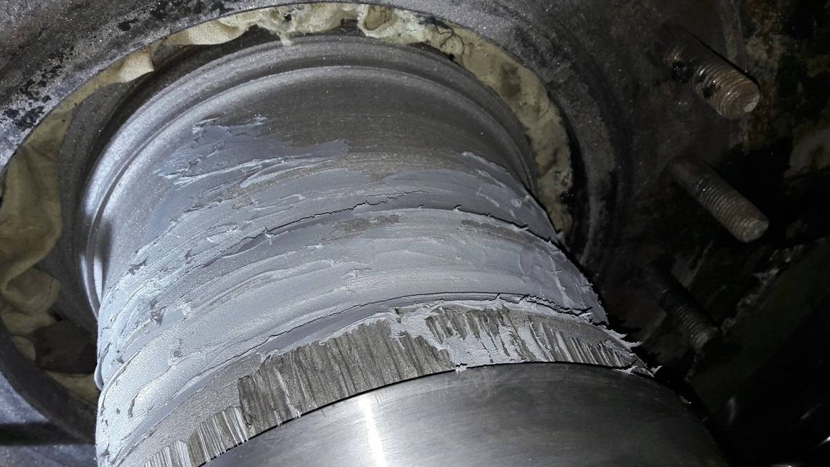 ВОССТАНОВЛЕНИЕ ВЫРАБОТКИ ВАЛА БЕЗ ДЕМОНТАЖА, LOCTITE 3478. смотреть онлайн