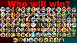 ВСЕ 100 персонажей итальянской игры Marble Race