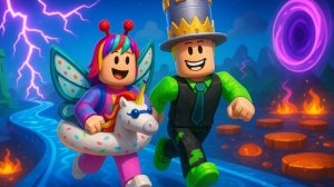 ОББИ но ты ПРОКЛЯТ! Папа и Дочка НЕ МОГУТ ПРОЙТИ игра ГЛЮЧИТ! Самый безумный ПОБЕГ!