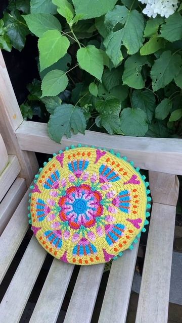 Подушки крючком - Вязание крючком смотреть онлайн