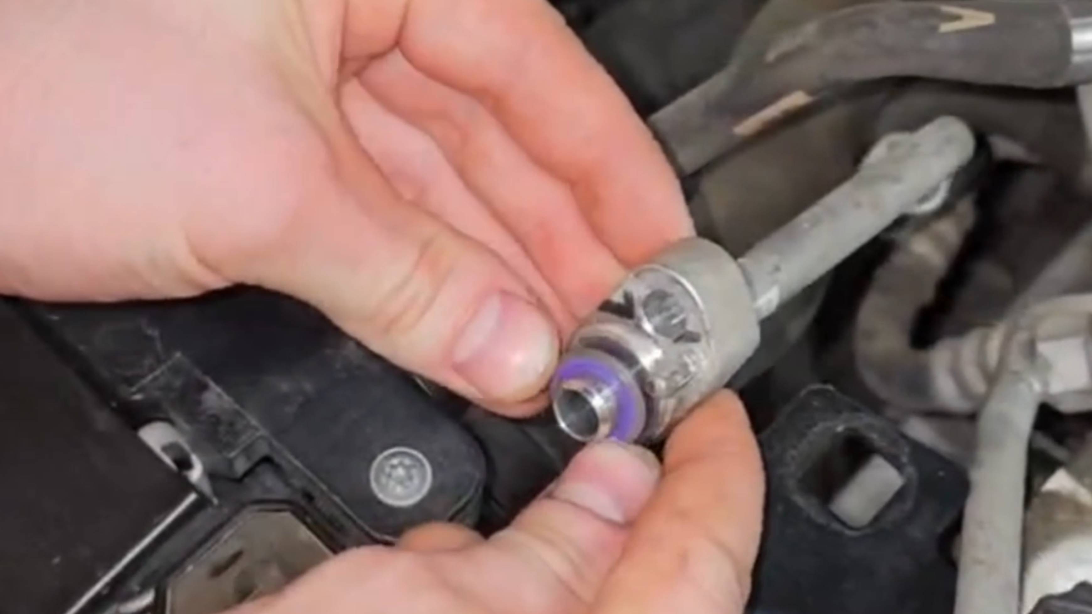 Замена уплотнительных колец на BMW 520d