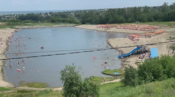 Велопоездка на озеро Варежка (Южный Барнаул) через лес и дачу