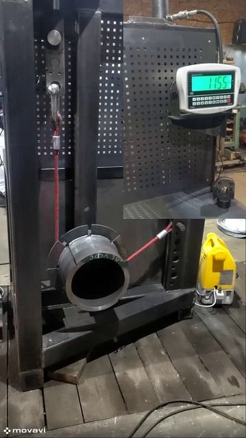 Испытание каната для детской площадки