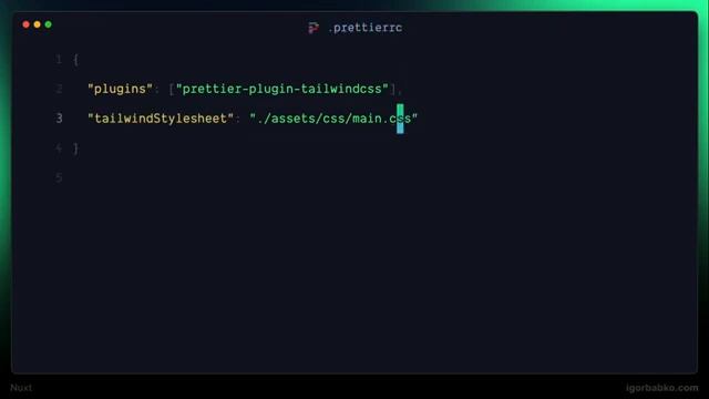 Nuxt Vue Платформа видео уроков 3 - Сортировка Tailwind классов