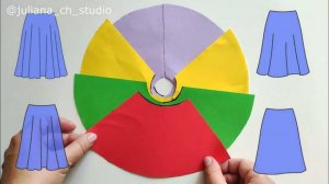 Крой юбок на основе солнца. Юбки 1/4, 1/2, 3/4