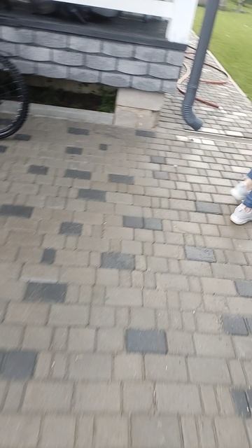 Град размером с яйцо