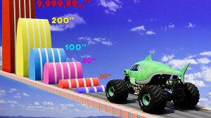 Машинки летают и прыгают! Развивающие мультики Машины помощники. Мультфильмы про машинки