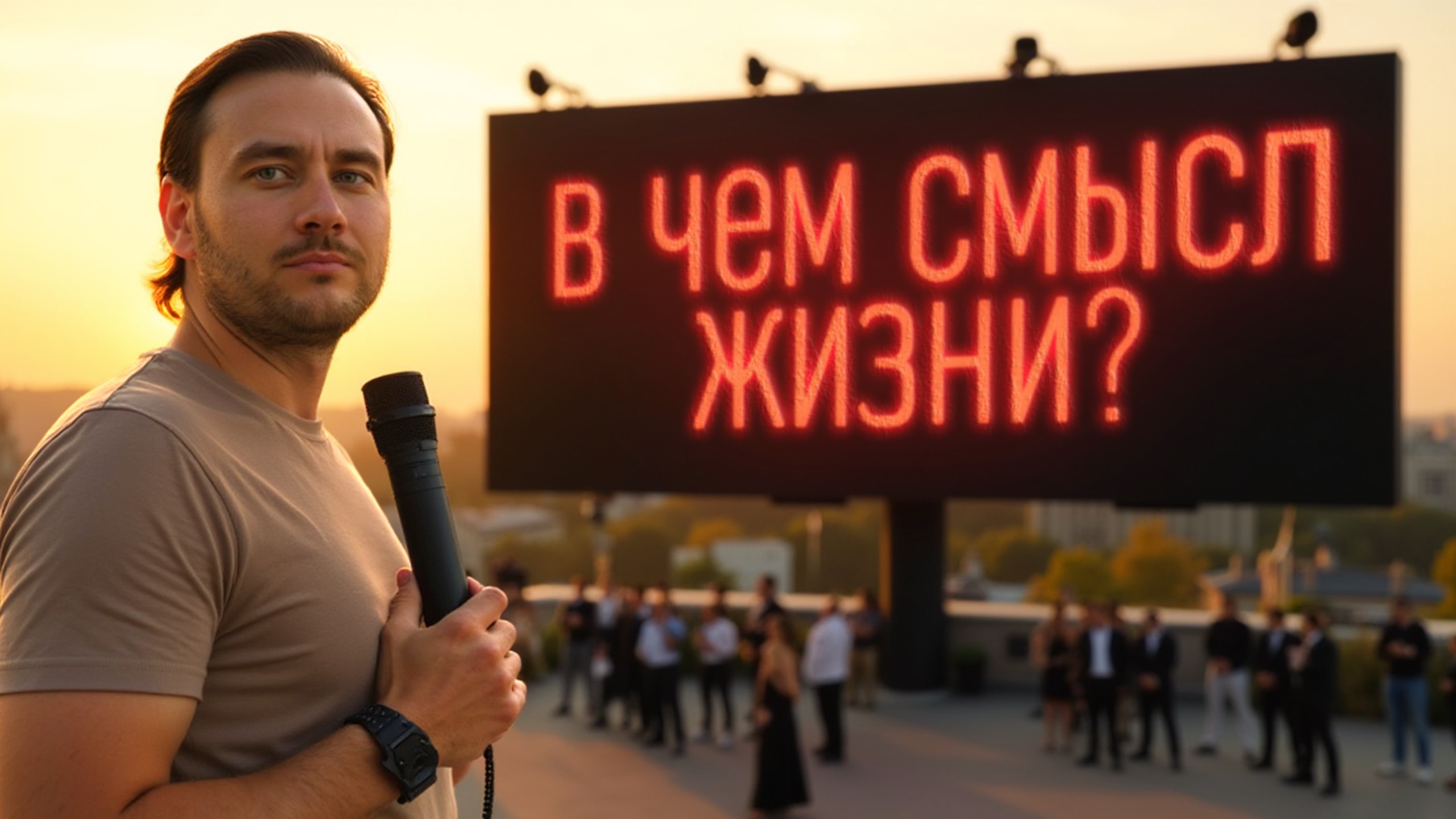 Опрос случайных людей: в чем смысл жизни смотреть онлайн