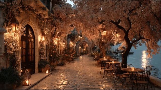 Испанский вечер под музыку босанова — расслабляющее атмосферное видео для отдыха, учёбы и работы 🌅 смотреть онлайн