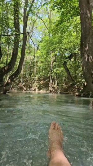 Крым Волшебная Черная Река