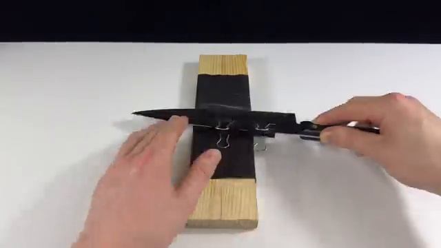 8 простых способов заточить нож до остроты бритвы! Потрясающий результат смотреть онлайн