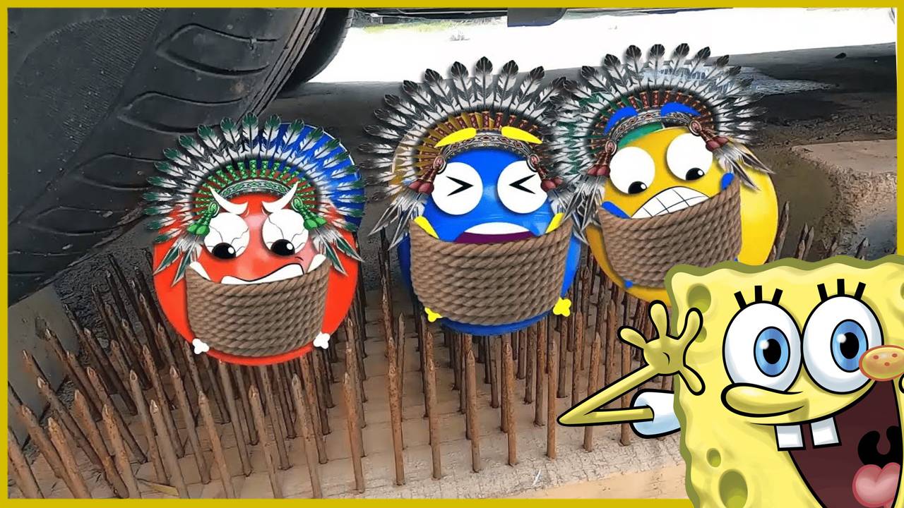 Мультики про Спанч Боба для детей. Мультики малышам. Спанч боб спасается от колеса вместе с друзьями смотреть онлайн