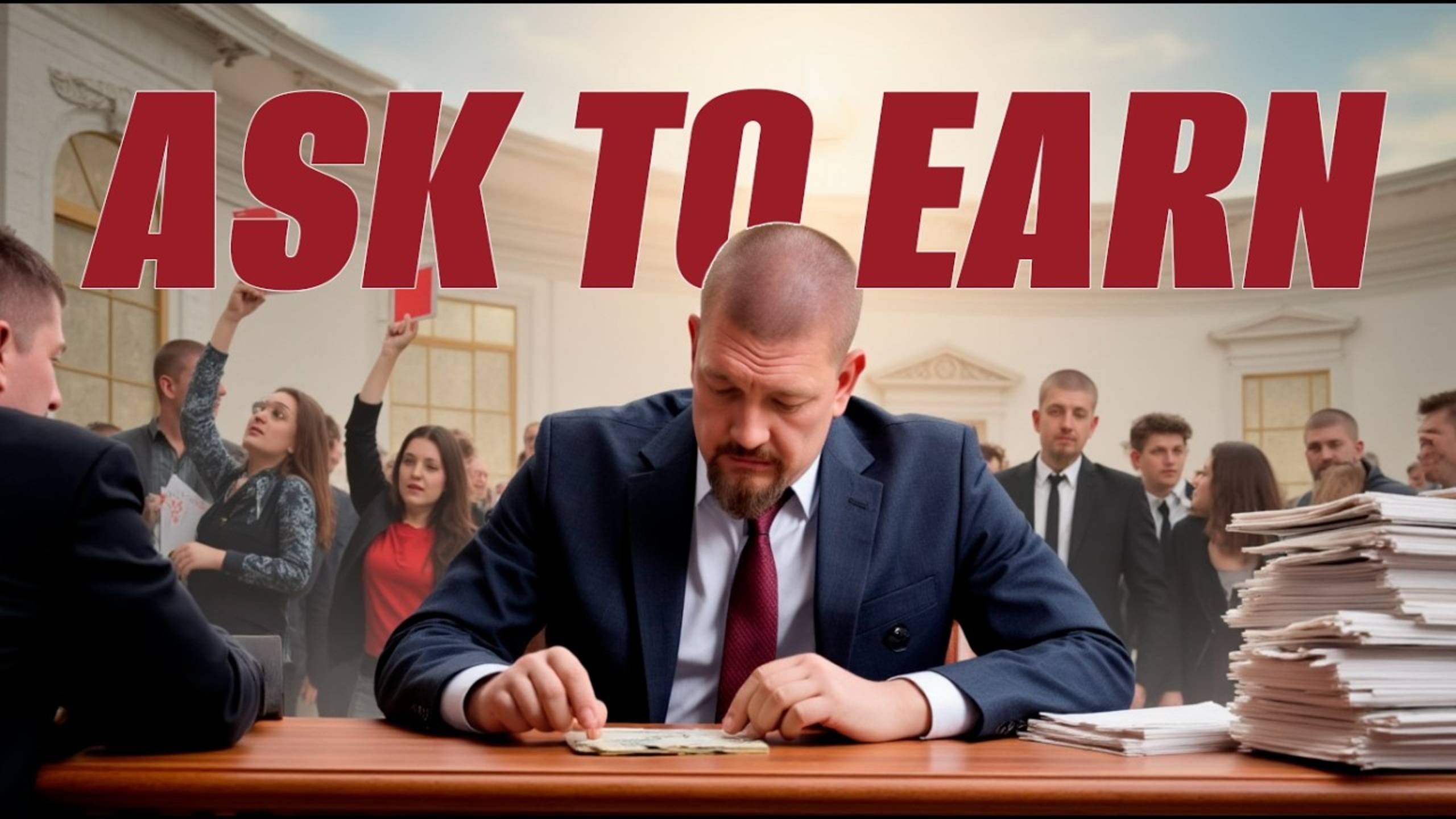 Ask to Earn \ Инфобиз или эксперт? Зависть, зависимость и путь в крипту \ Задай вопрос — получи TON