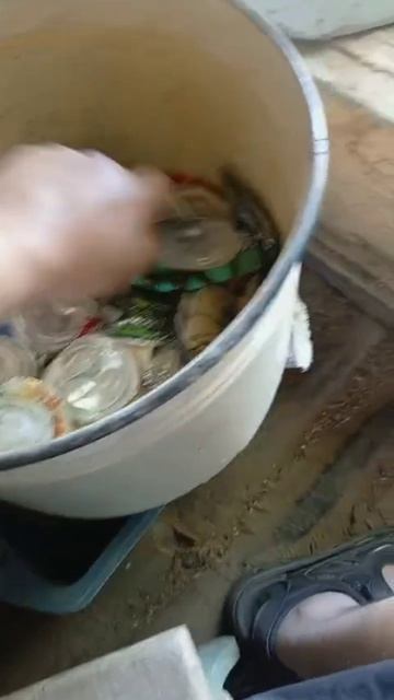 Как Выглядит Мешок Банок в сплющенном виде смотреть онлайн